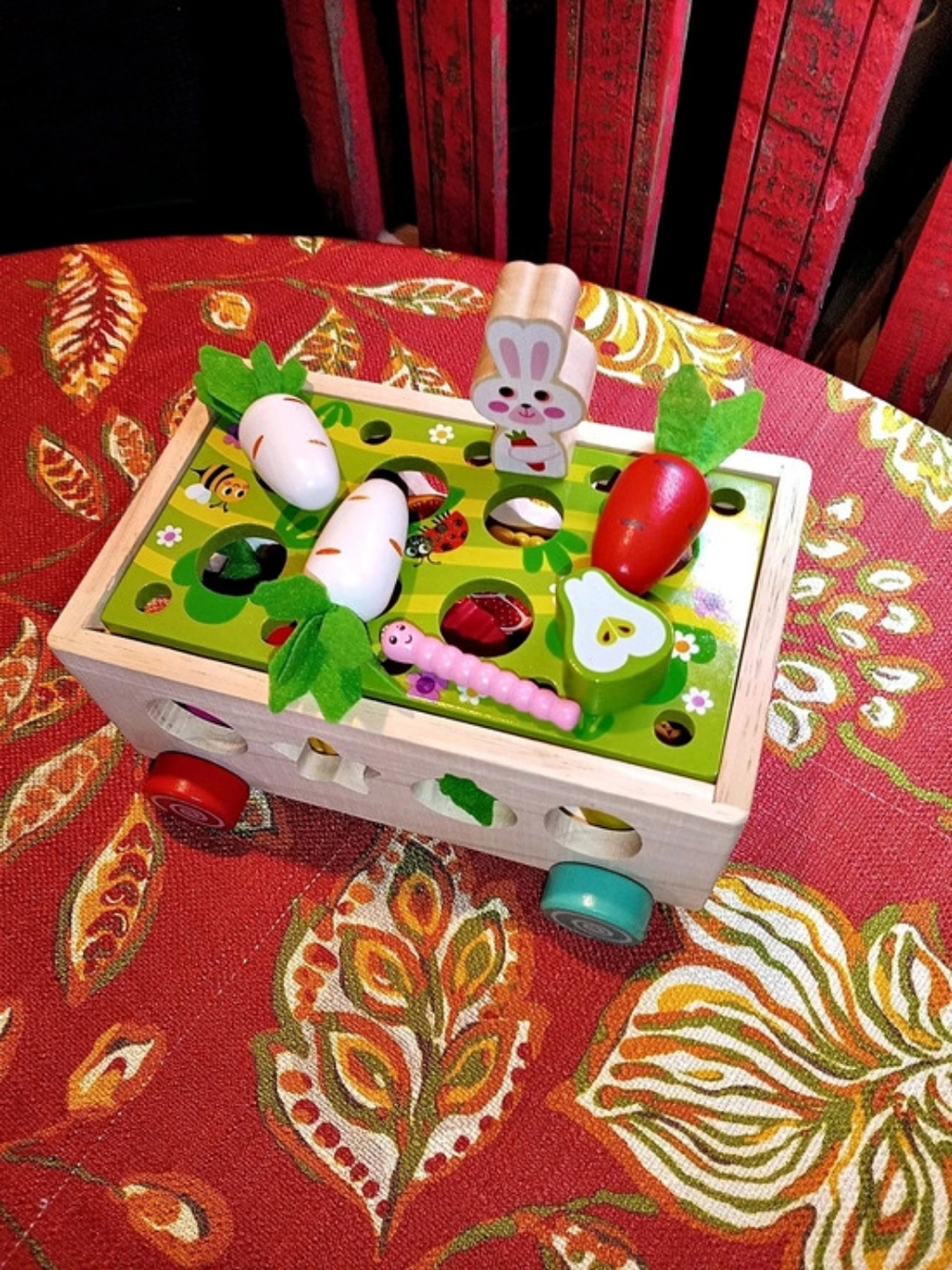 Wooden Garden Activity Toy Learning Set